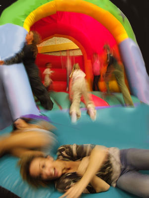 WEDDING BOUNCY SWINGS FOR CHILDERN