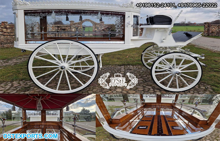 Best Quality Horse Drawn Hearse Carriage