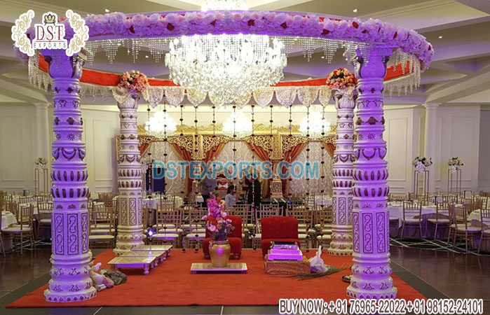 Queen Palace Hindu Wedding Mandap Set