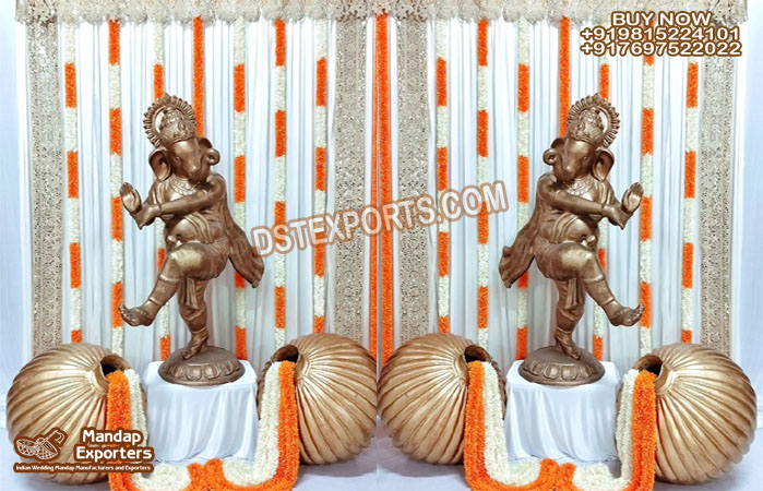 Traditional Wedding Entrance Fiber Natarajan Ganes