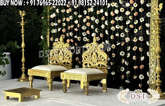 Buy Affordable Vedi Chairs For Wedding Ceremony
