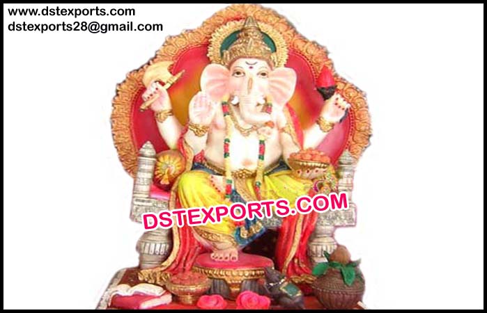 Colourful Ganesha Statues