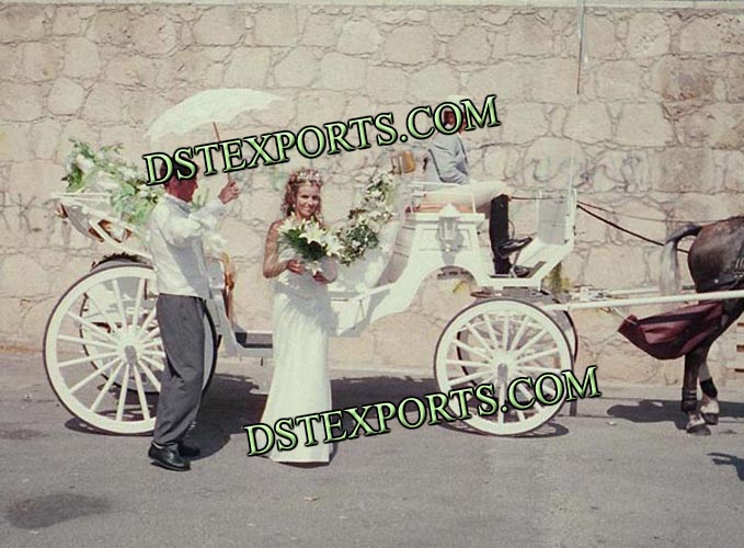 BRIDE WEDDING CARRIAGE