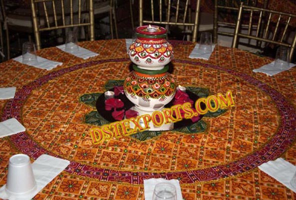 RAJASTHANI WEDDING TABLE CLOTHES