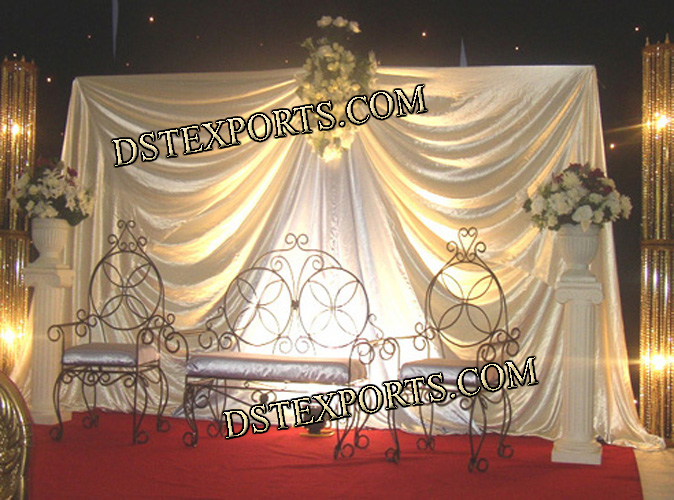 WEDDING WROUGHT IRON FURNITURE