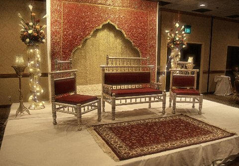 INDIAN WEDDING FURNITURE