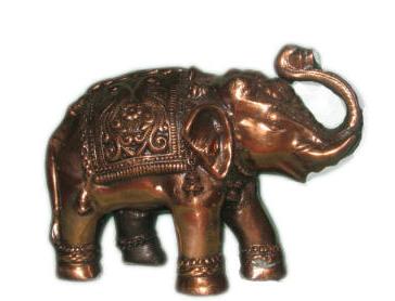 DECORATED ELEPHANT STATUE