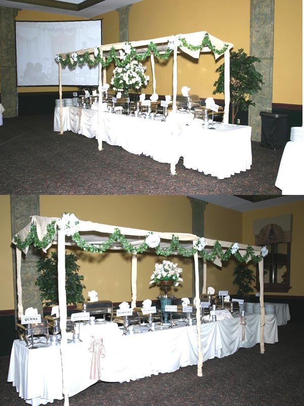 WEDDING DECORATED STALLS 3