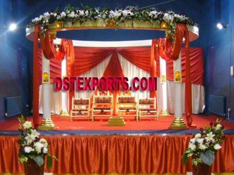 WEDDING DESIGNER ROUND MANDAP