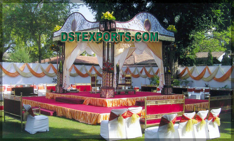 DESIGNER  WROUGHT IRON MANDAP