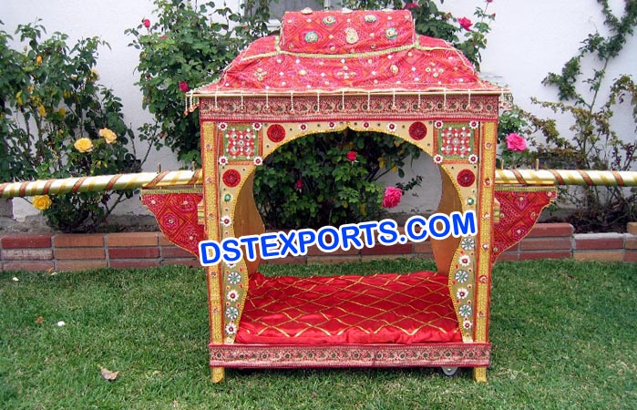 Indian Wedding Decorated Doli/Palkis