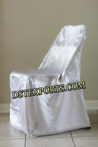 SATIN WEDDING HALL CHAIR COVERS