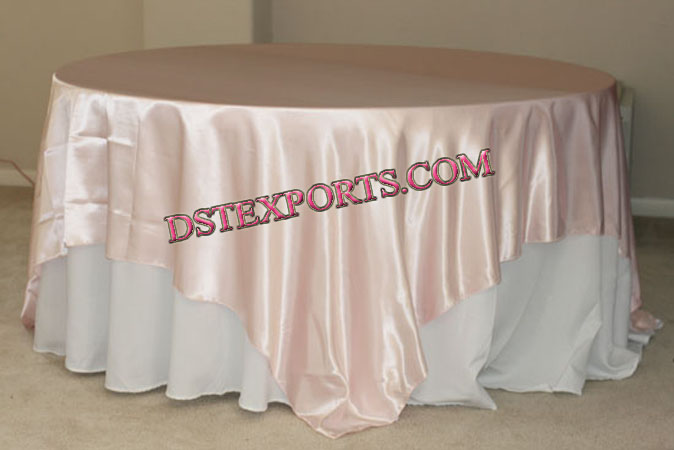 WEDDING PINK TABLE OVERLAY