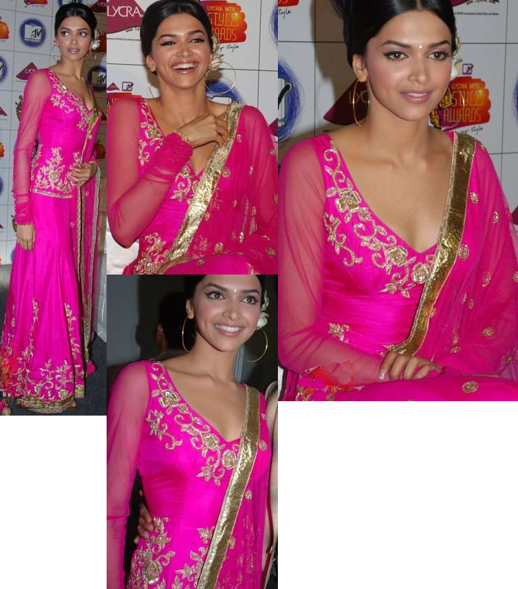 Om Shanti Om Pink Lehenga