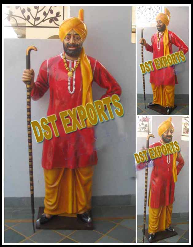 WEDDING WELCOME PUNJABI JATT STATUES