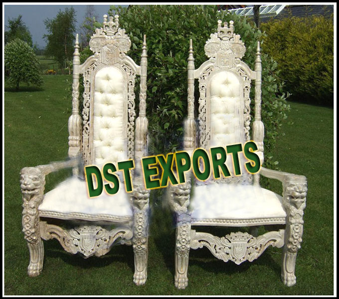 WEDDING BRIDE &GROOM DEGINER CHAIRS
