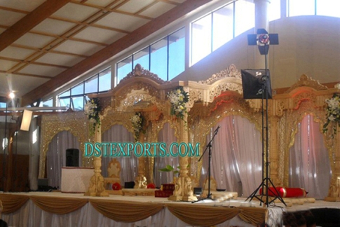 INDIAN WEDDING WOODEN VIVAH MANDAP SET