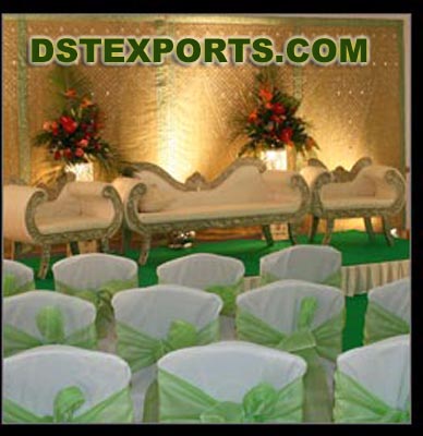 BANQUET HALL CHAIR COVER WITH SATIN SASHA