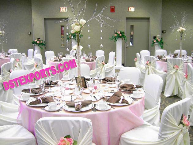 INDIAN WEDDING TABLE CLOTHES &CHAIR COVERS