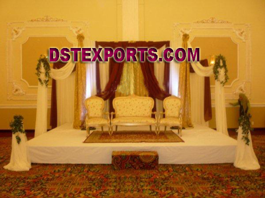 WEDDING GOLDEN  FURNITURE 1