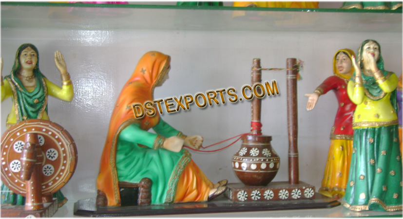 PUNJABI TRADITIONAL STATUES 1