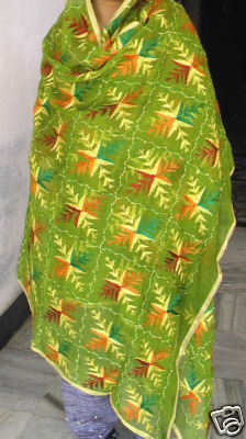 PATIALA PHULKARI MEHANDI DUPPATTA