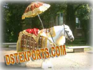 WEDDING  HORSE COSTUME WITH UMBERALA 1