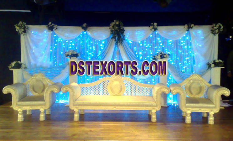 WEDDING  SILVER CARVING FURNITURE