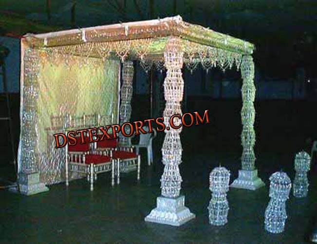 WEDDING CRYSTAL  MANDAP 2