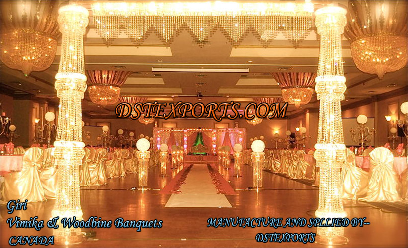 LATEST DESIGNER WEDDING CRYSTEL MANDAP