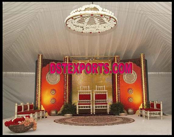 WEDDING CARVED JHROKHA BACKDROP