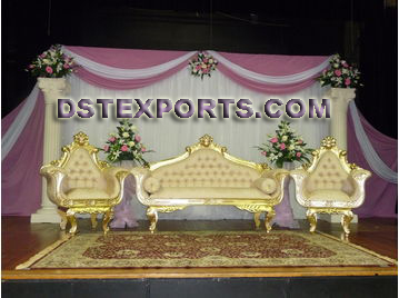 WEDDING  GOLDEN STYLISH FURNITURE