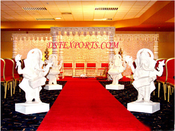 WEDDING WELCOME MUSICAL GANESHA STATUES