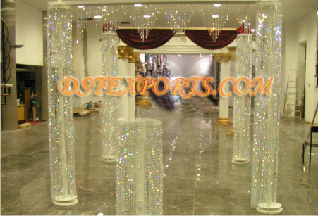 NEW WEDDING CRYSTAL PILLARS