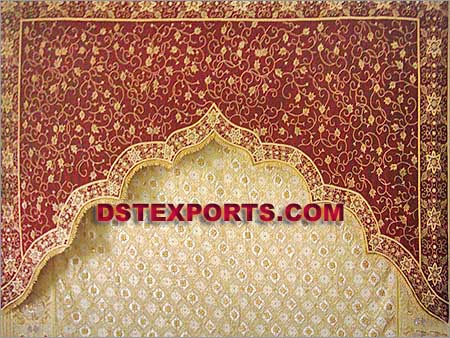 INDIAN WEDDING EMBRODRIED BACKDROP 1
