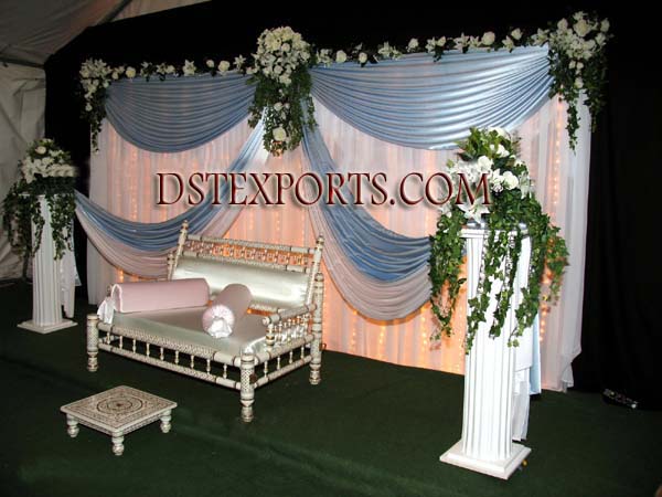 WEDDING STYLISH SANKHEDA FURNITURE WITH BACKDROP