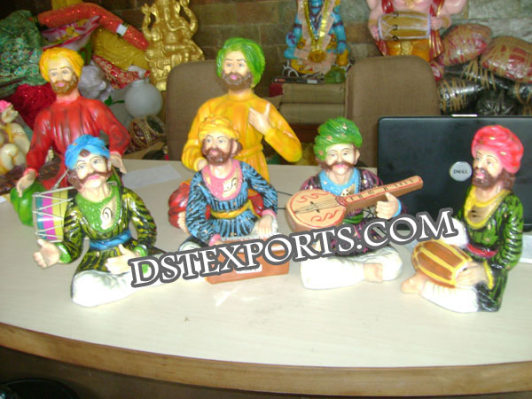 WEDDING RAJASTHAN MUSICAL STATUE SET