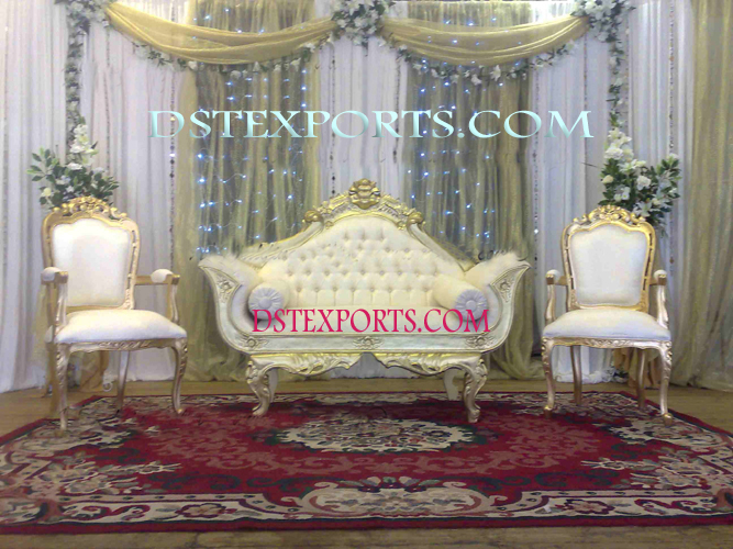 WEDDING GOLD FURNITURE SET