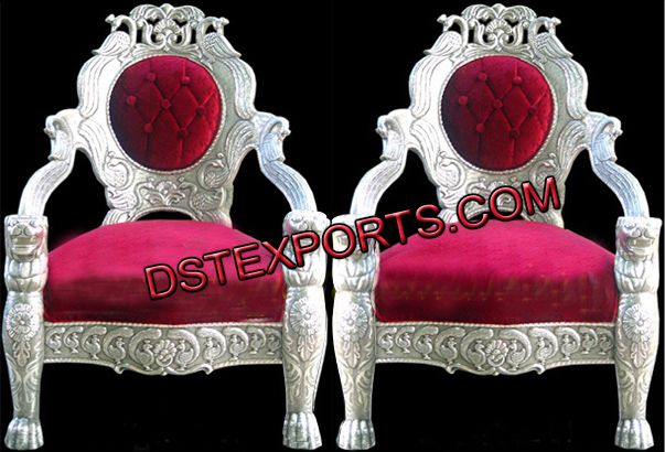 WEDDING VICTORIAN  MAHARAJA  CHAIR