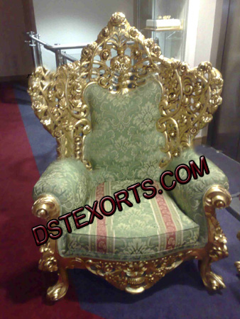 NEW WEDDING GOLDEN SOFA SET