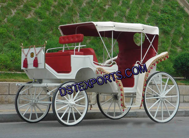 WEDDING HORSE DRAWN CARRIAGE