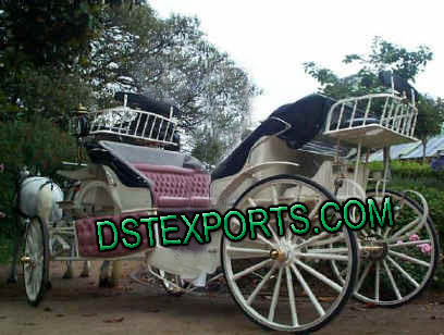 WEDDING DESIGNER HORSE CARRIAGE