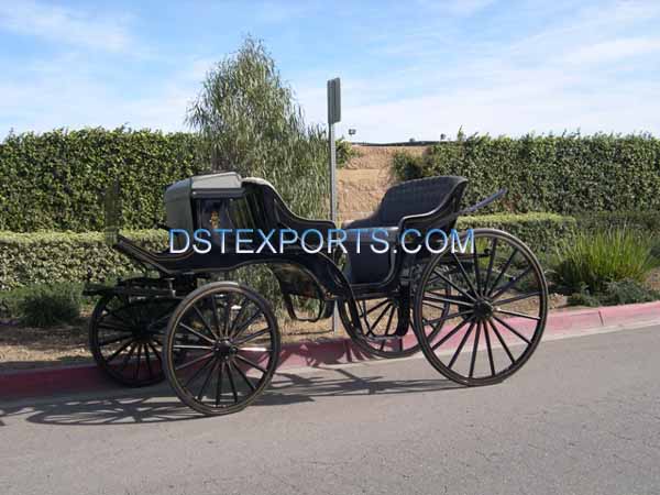 BLACK VIS A VIS VICTORIA CARRIAGE