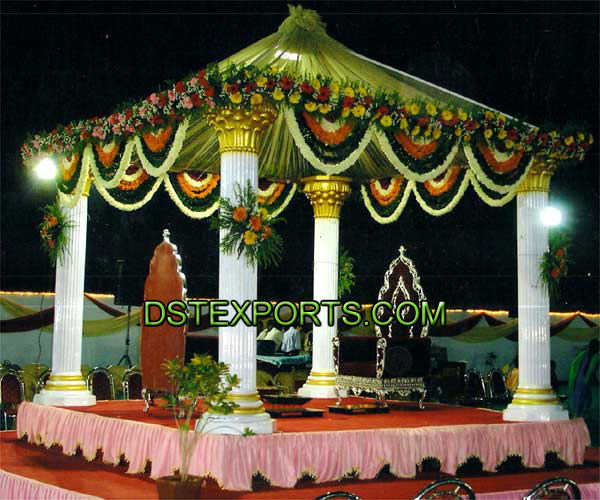 INDIAN WEDDING FIBER MANDAP