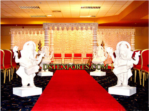 WEDDING ENTERANCE GANEHA STATUES