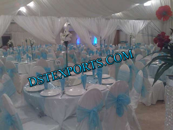 WEDDING SKYBLE SASHAS WITH CHAIR COVERS