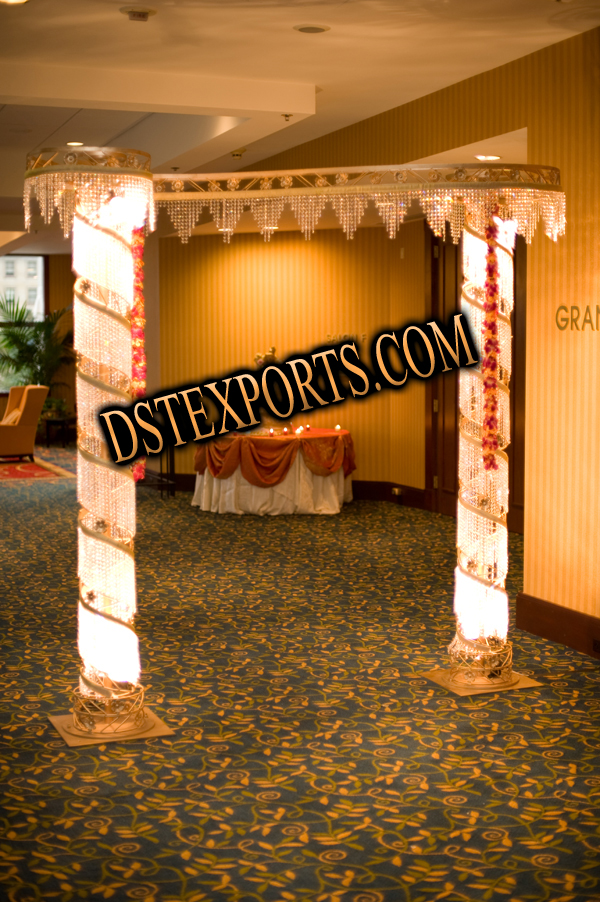 WEDDING CRYSTAL MANDAP GATE