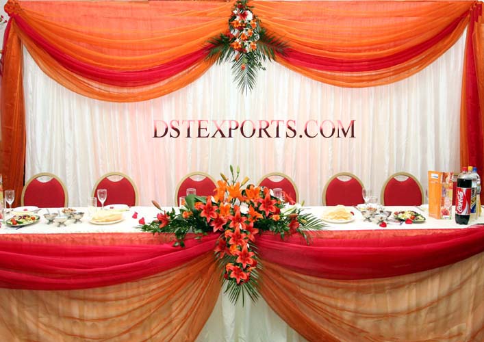 WEDDING HEAD TABLE BACKDROP