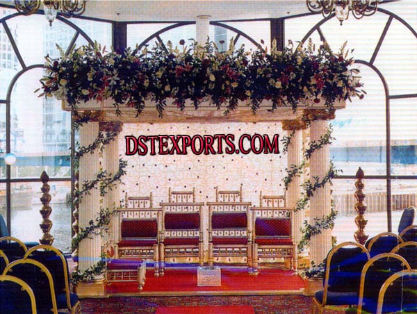 LATEST WEDDING ROMAN MANDAP