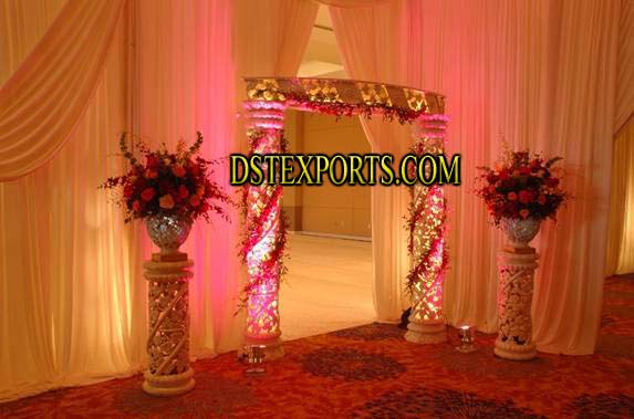 WEDDING FIBER CARVING WELCOME GATE